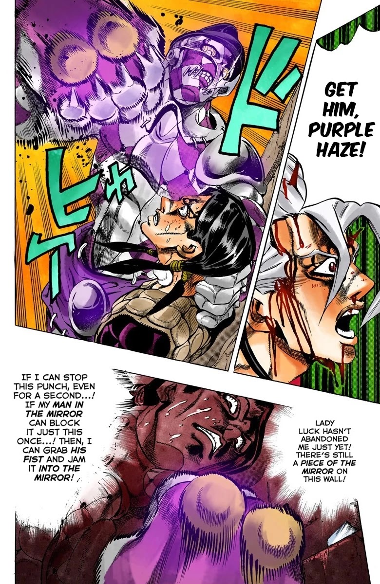 JoJo's Bizarre Adventure Part 5 - Vento Aureo (Official Colored) chapter 46 page 2