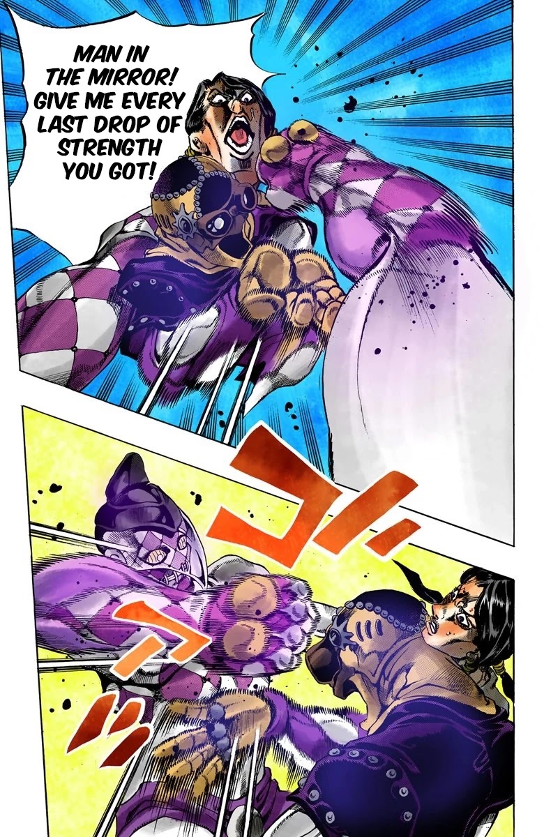 JoJo's Bizarre Adventure Part 5 - Vento Aureo (Official Colored) chapter 46 page 3