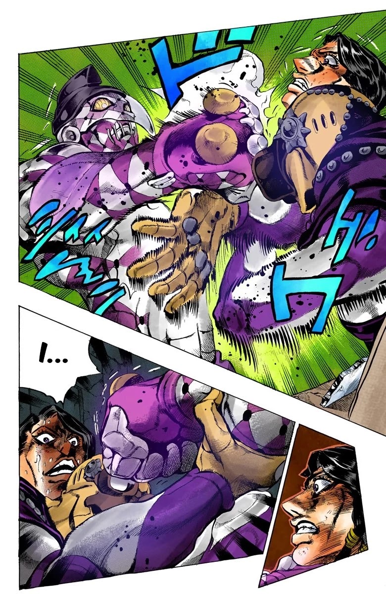 JoJo's Bizarre Adventure Part 5 - Vento Aureo (Official Colored) chapter 46 page 4