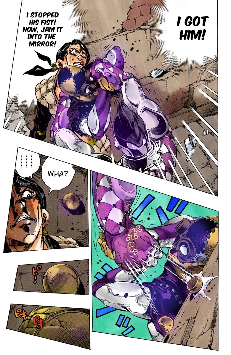 JoJo's Bizarre Adventure Part 5 - Vento Aureo (Official Colored) chapter 46 page 5