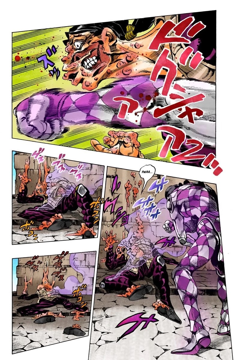 JoJo's Bizarre Adventure Part 5 - Vento Aureo (Official Colored) chapter 46 page 8