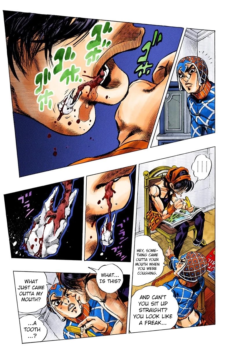 JoJo's Bizarre Adventure Part 5 - Vento Aureo (Official Colored) chapter 49 page 13