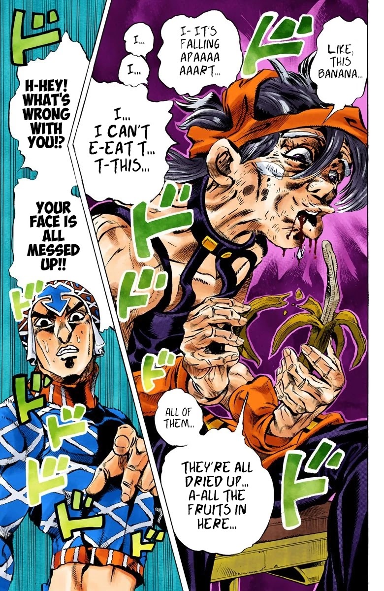 JoJo's Bizarre Adventure Part 5 - Vento Aureo (Official Colored) chapter 49 page 15