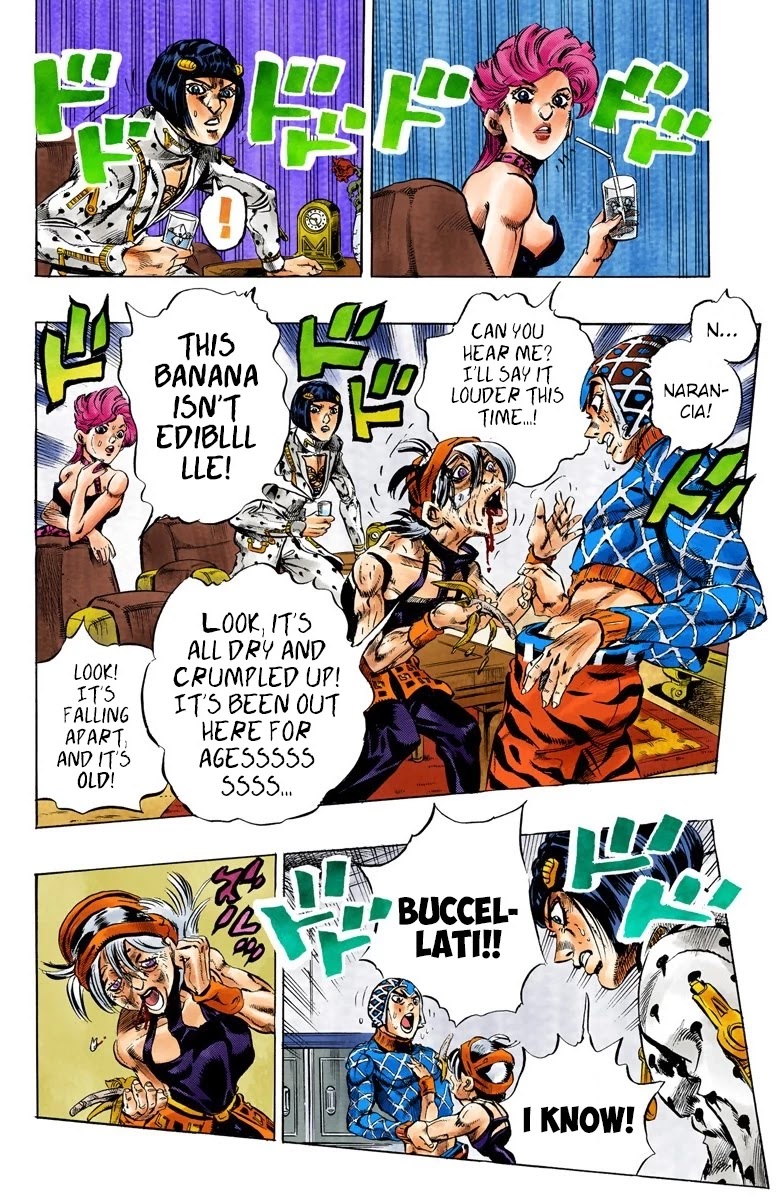 JoJo's Bizarre Adventure Part 5 - Vento Aureo (Official Colored) chapter 49 page 16