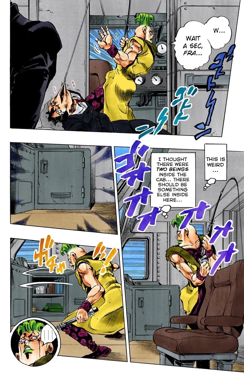 JoJo's Bizarre Adventure Part 5 - Vento Aureo (Official Colored) chapter 49 page 4