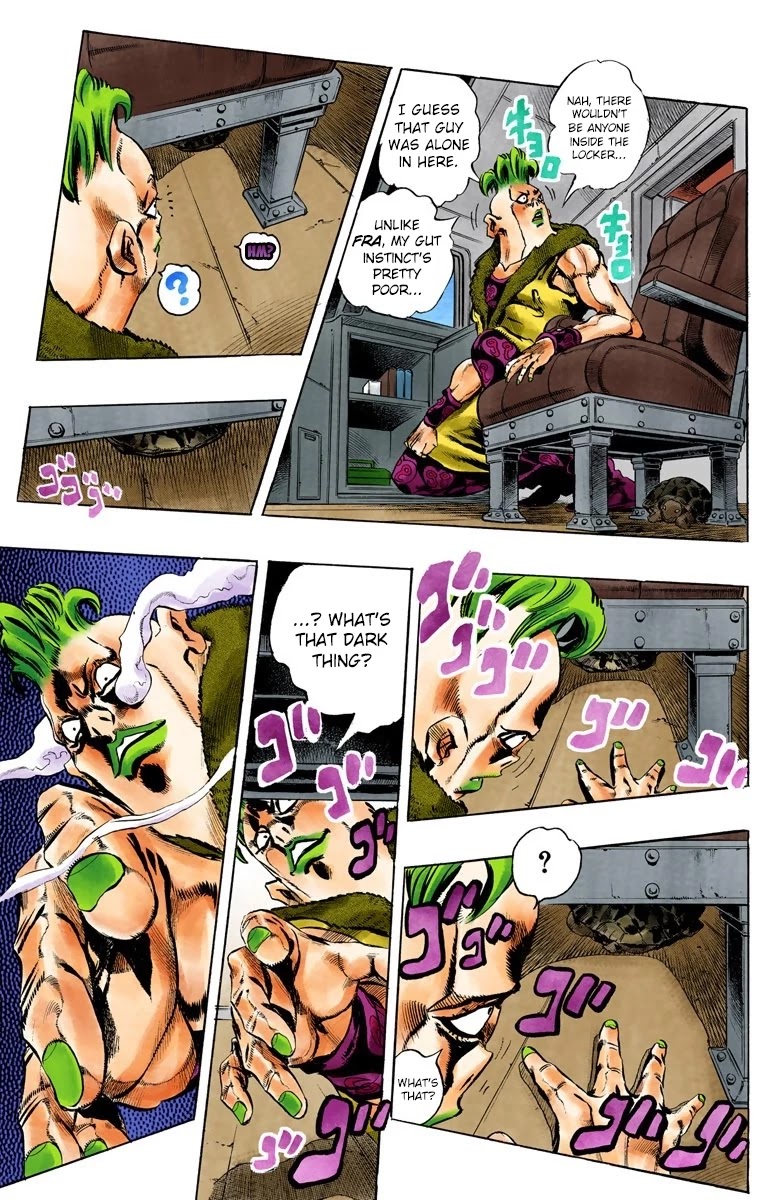 JoJo's Bizarre Adventure Part 5 - Vento Aureo (Official Colored) chapter 49 page 5