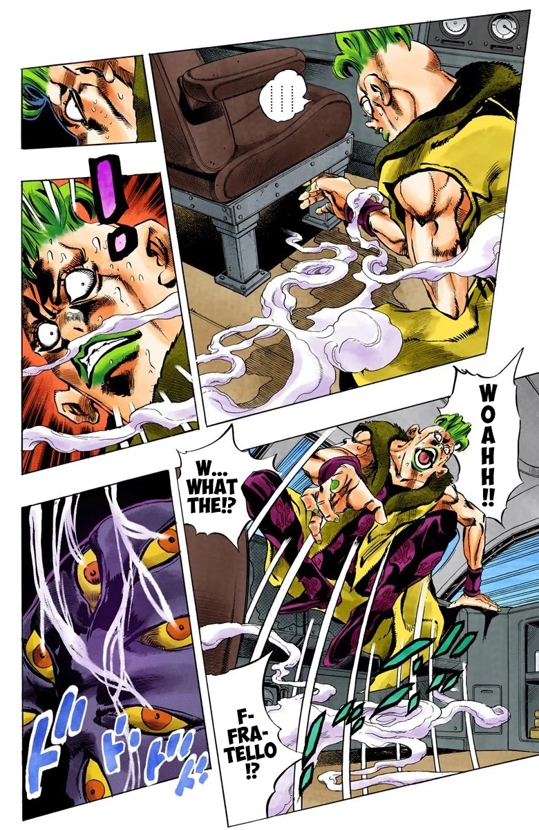 JoJo's Bizarre Adventure Part 5 - Vento Aureo (Official Colored) chapter 49 page 6