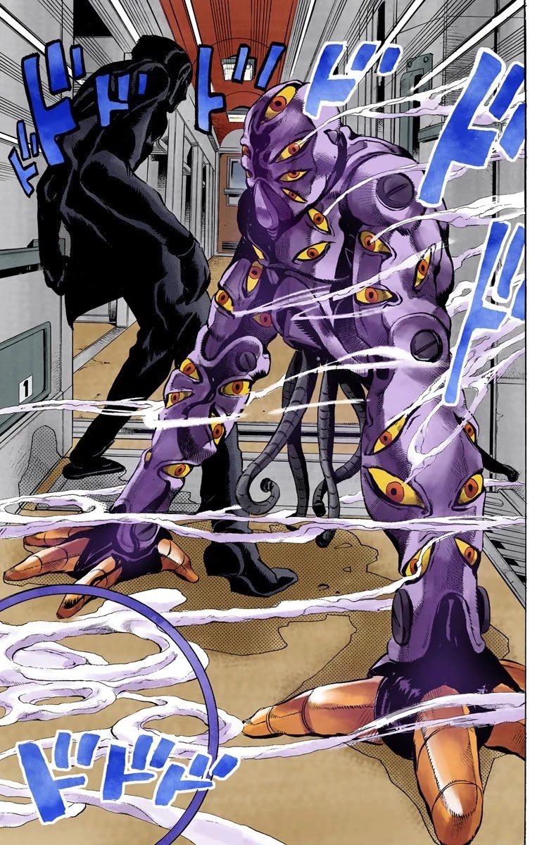 JoJo's Bizarre Adventure Part 5 - Vento Aureo (Official Colored) chapter 49 page 7