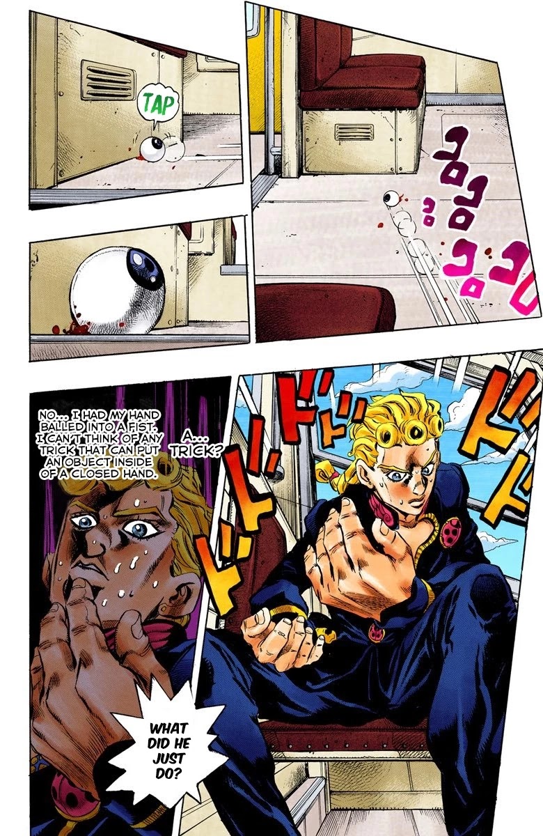 JoJo's Bizarre Adventure Part 5 - Vento Aureo (Official Colored) chapter 5 page 11