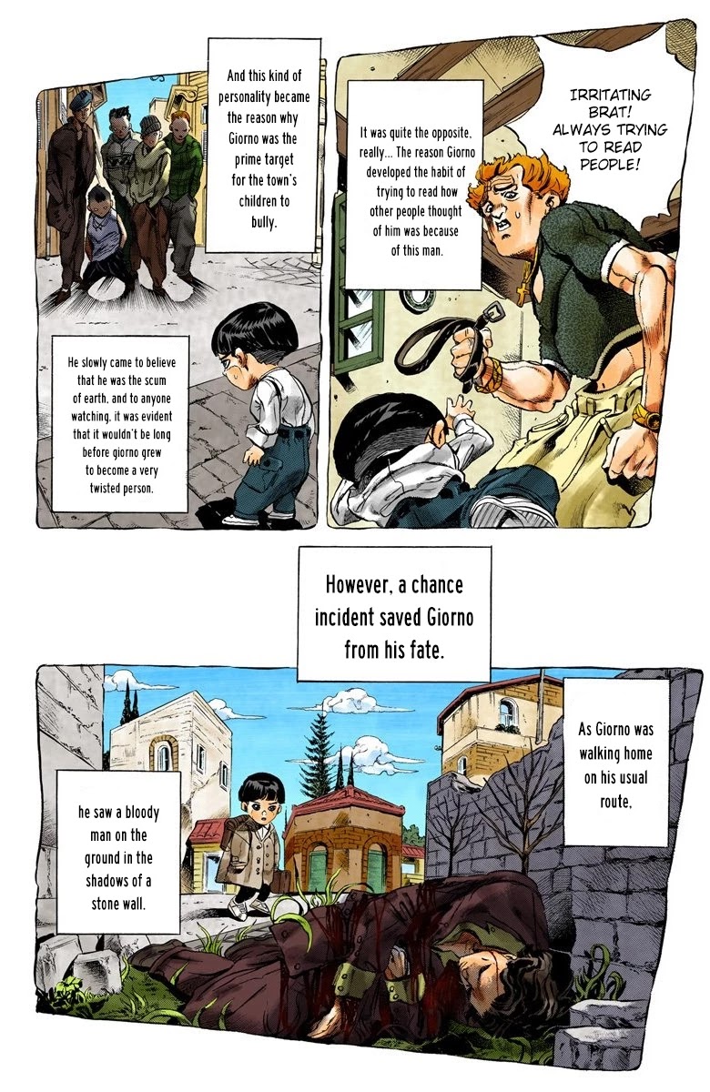 JoJo's Bizarre Adventure Part 5 - Vento Aureo (Official Colored) chapter 5 page 5