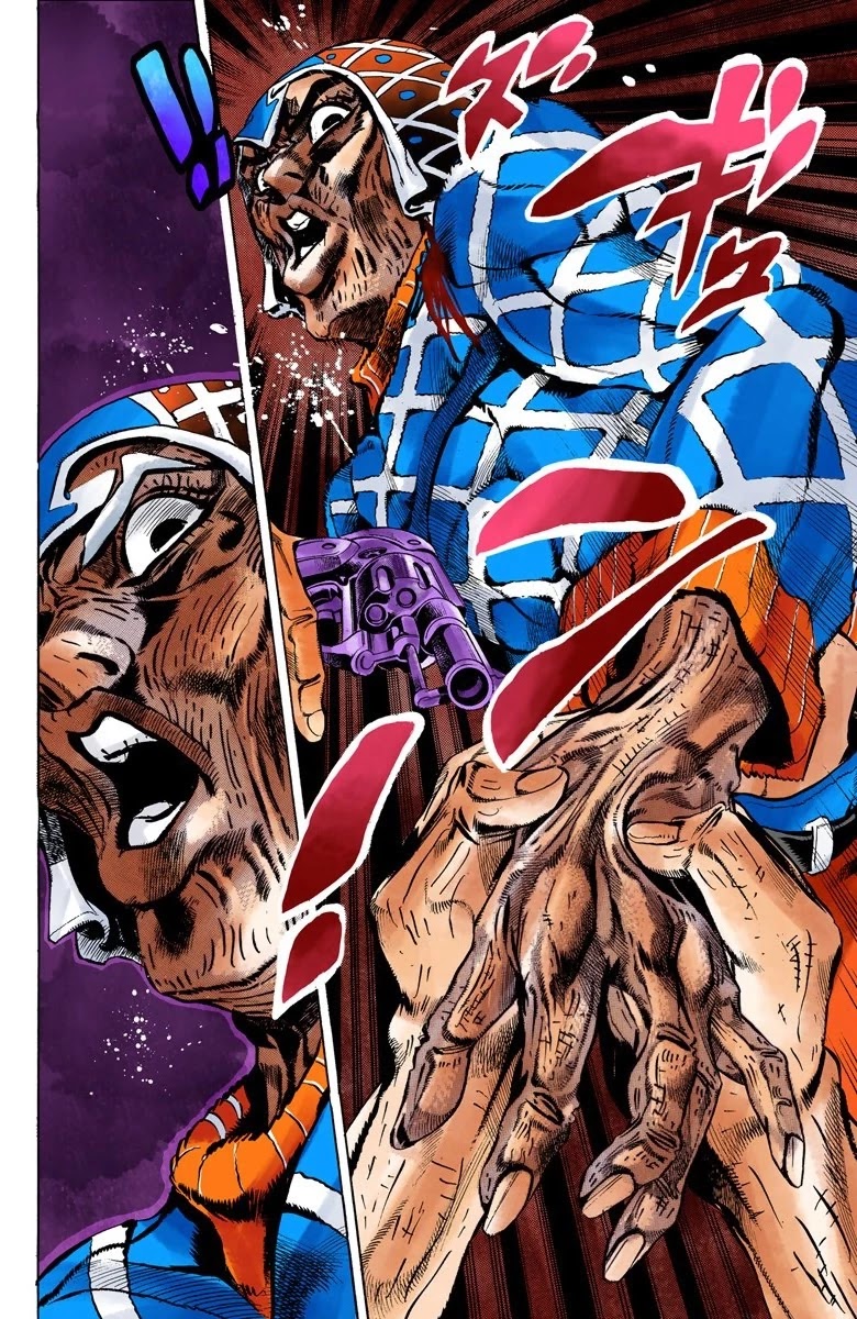 JoJo's Bizarre Adventure Part 5 - Vento Aureo (Official Colored) chapter 52 page 12