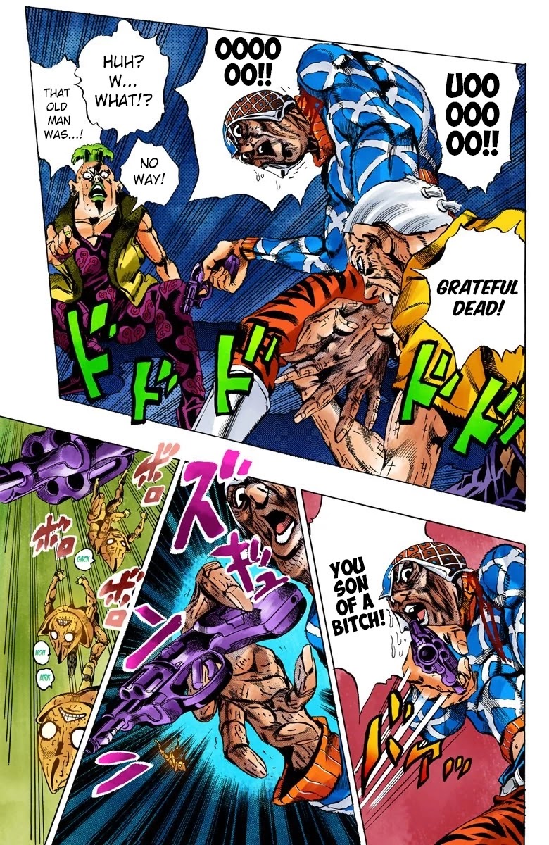 JoJo's Bizarre Adventure Part 5 - Vento Aureo (Official Colored) chapter 52 page 13