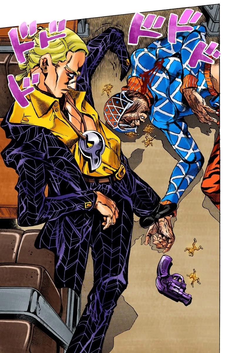 JoJo's Bizarre Adventure Part 5 - Vento Aureo (Official Colored) chapter 52 page 15