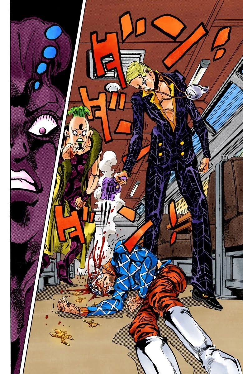 JoJo's Bizarre Adventure Part 5 - Vento Aureo (Official Colored) chapter 52 page 20