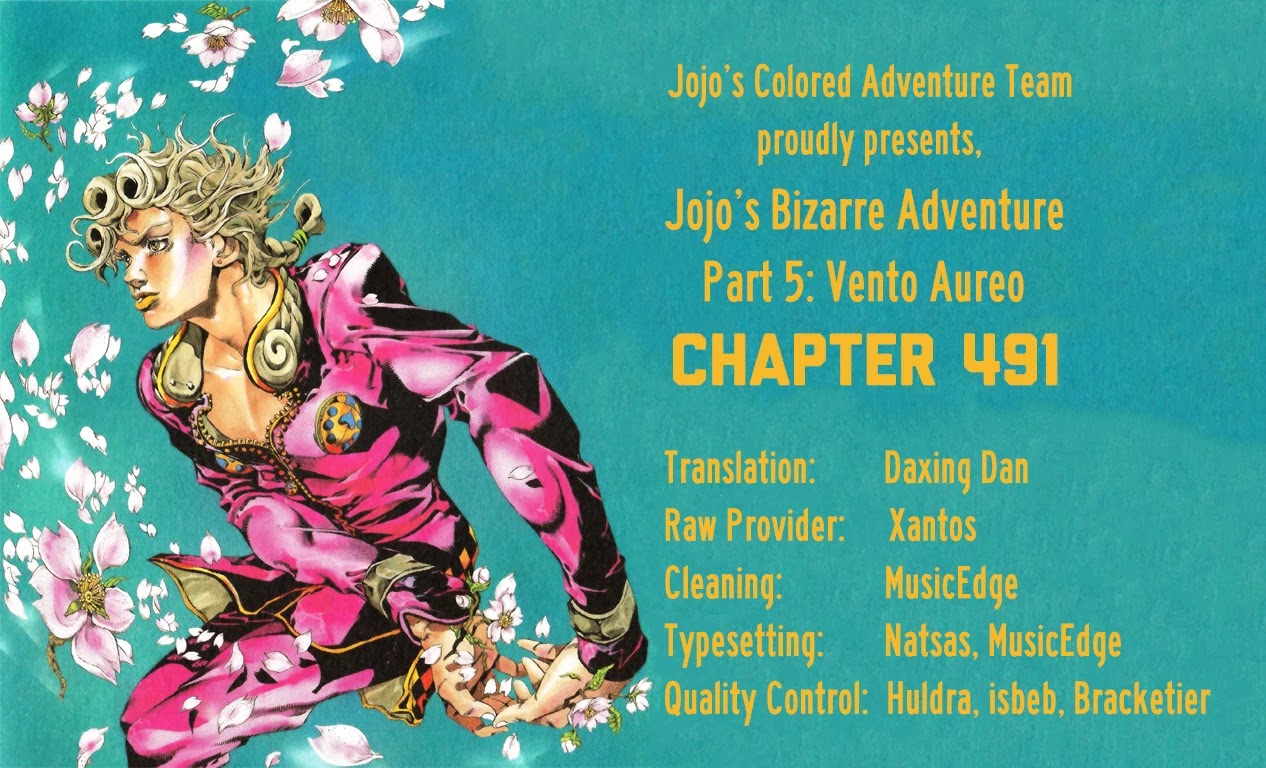 JoJo's Bizarre Adventure Part 5 - Vento Aureo (Official Colored) chapter 52 page 22