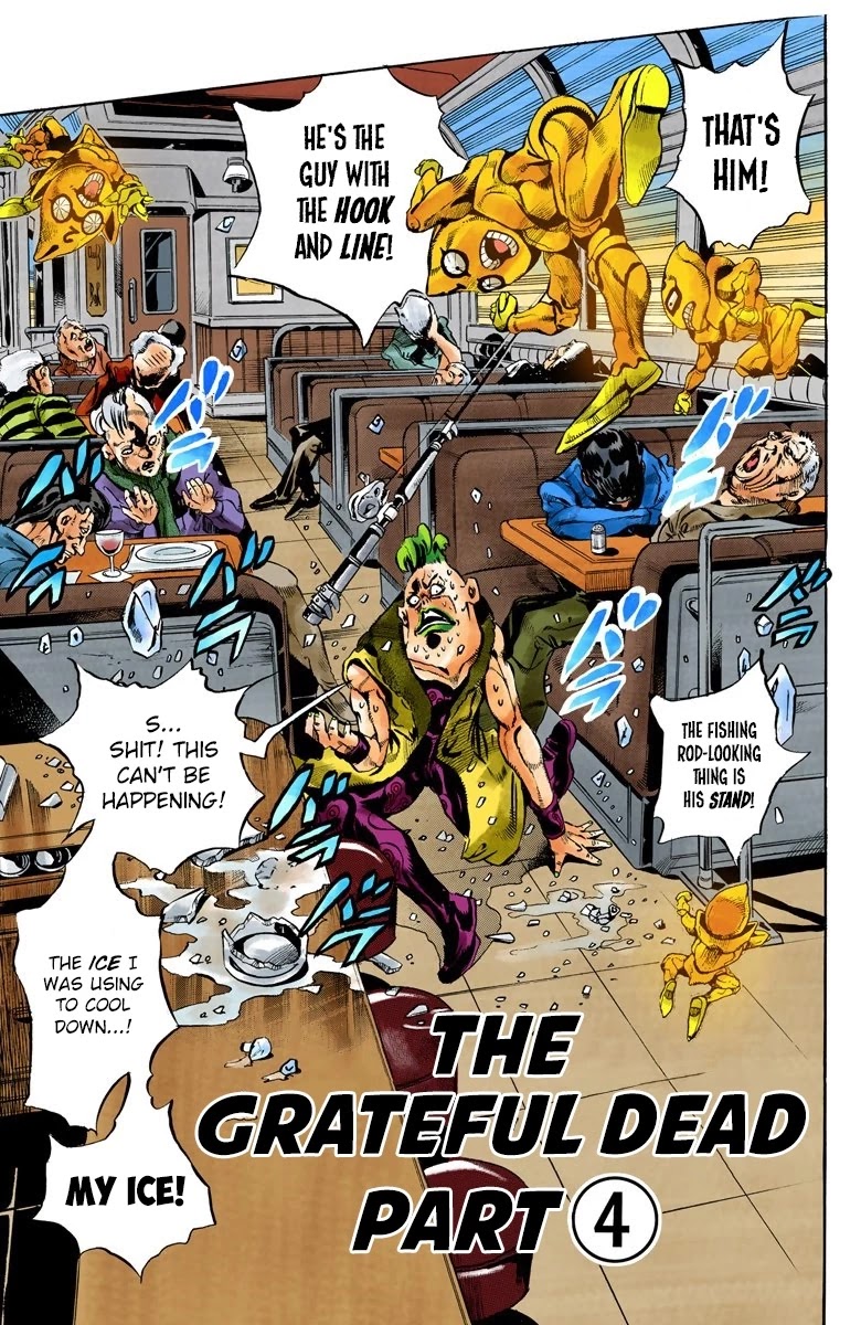 JoJo's Bizarre Adventure Part 5 - Vento Aureo (Official Colored) chapter 52 page 3