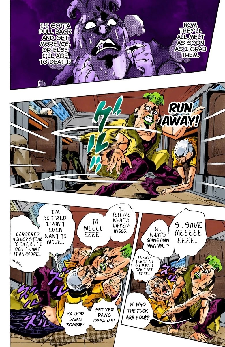 JoJo's Bizarre Adventure Part 5 - Vento Aureo (Official Colored) chapter 52 page 4