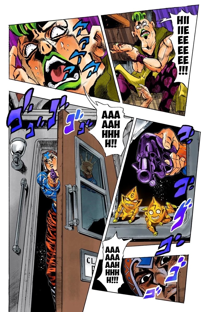 JoJo's Bizarre Adventure Part 5 - Vento Aureo (Official Colored) chapter 52 page 6