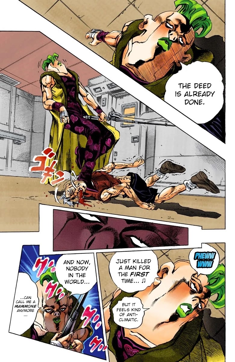 JoJo's Bizarre Adventure Part 5 - Vento Aureo (Official Colored) chapter 56 page 16