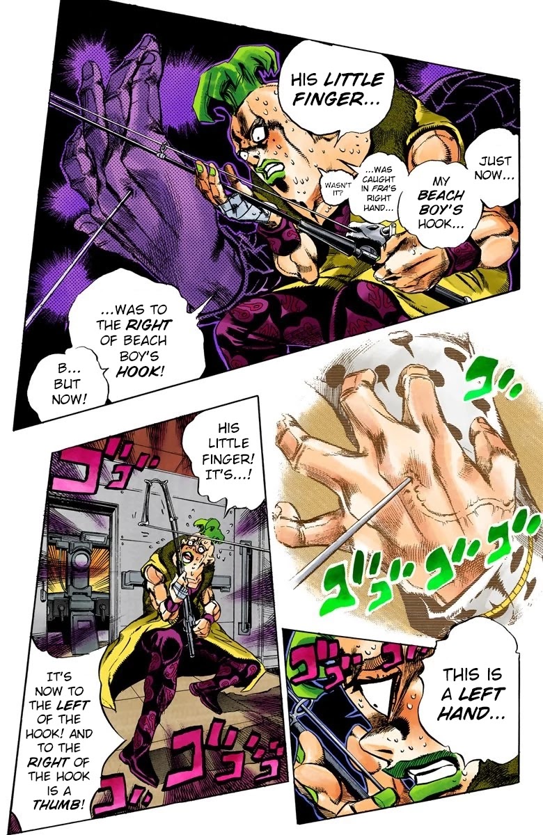 JoJo's Bizarre Adventure Part 5 - Vento Aureo (Official Colored) chapter 56 page 5