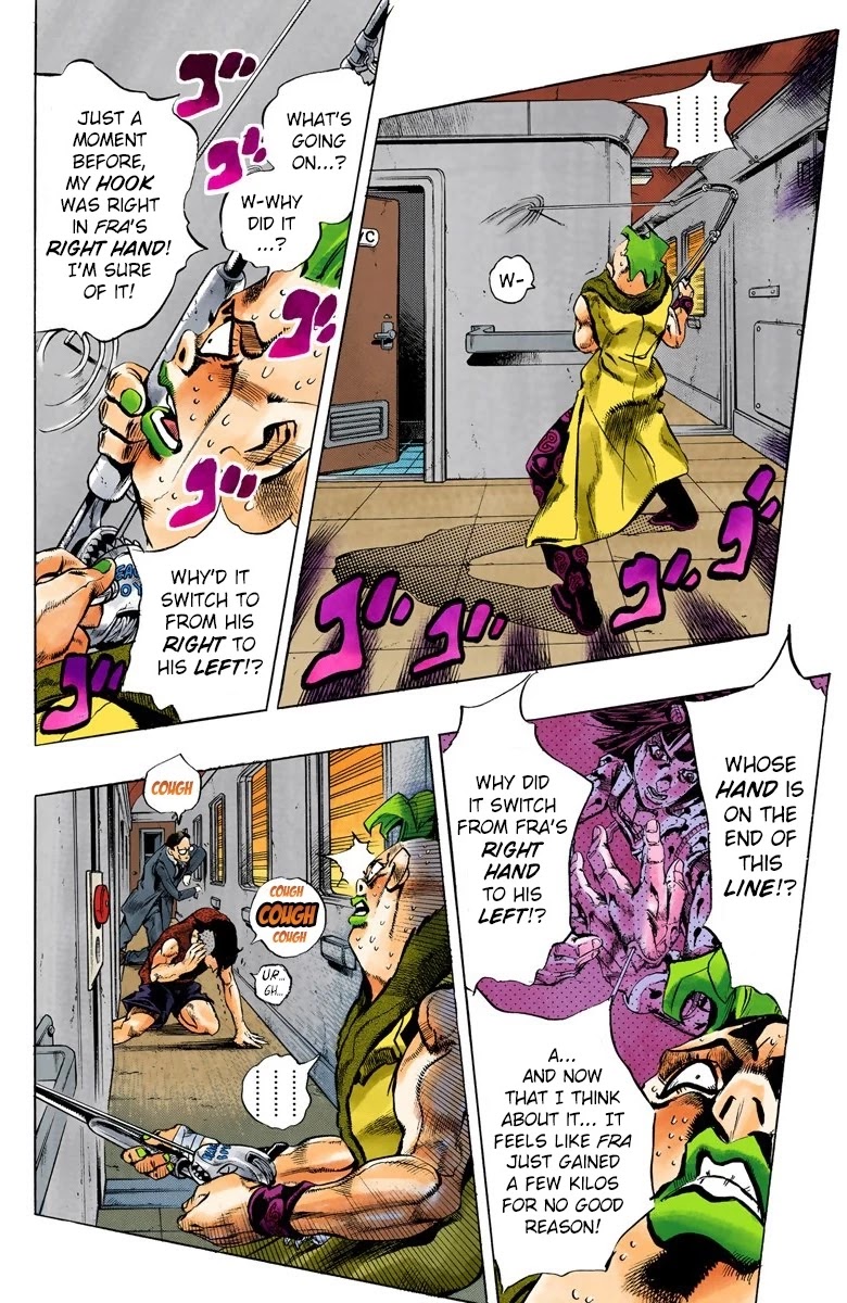 JoJo's Bizarre Adventure Part 5 - Vento Aureo (Official Colored) chapter 56 page 6