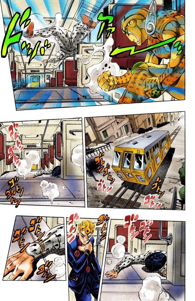 JoJo's Bizarre Adventure Part 5 - Vento Aureo (Official Colored) chapter 6 page 11