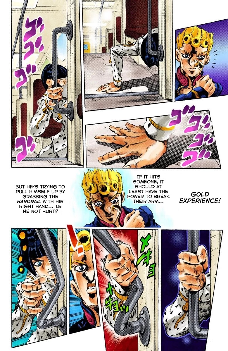 JoJo's Bizarre Adventure Part 5 - Vento Aureo (Official Colored) chapter 6 page 12