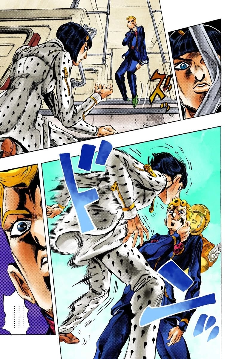 JoJo's Bizarre Adventure Part 5 - Vento Aureo (Official Colored) chapter 6 page 13