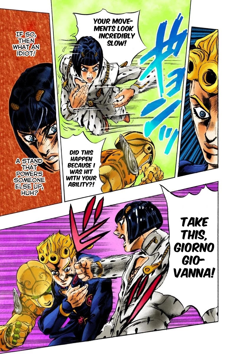 JoJo's Bizarre Adventure Part 5 - Vento Aureo (Official Colored) chapter 6 page 15