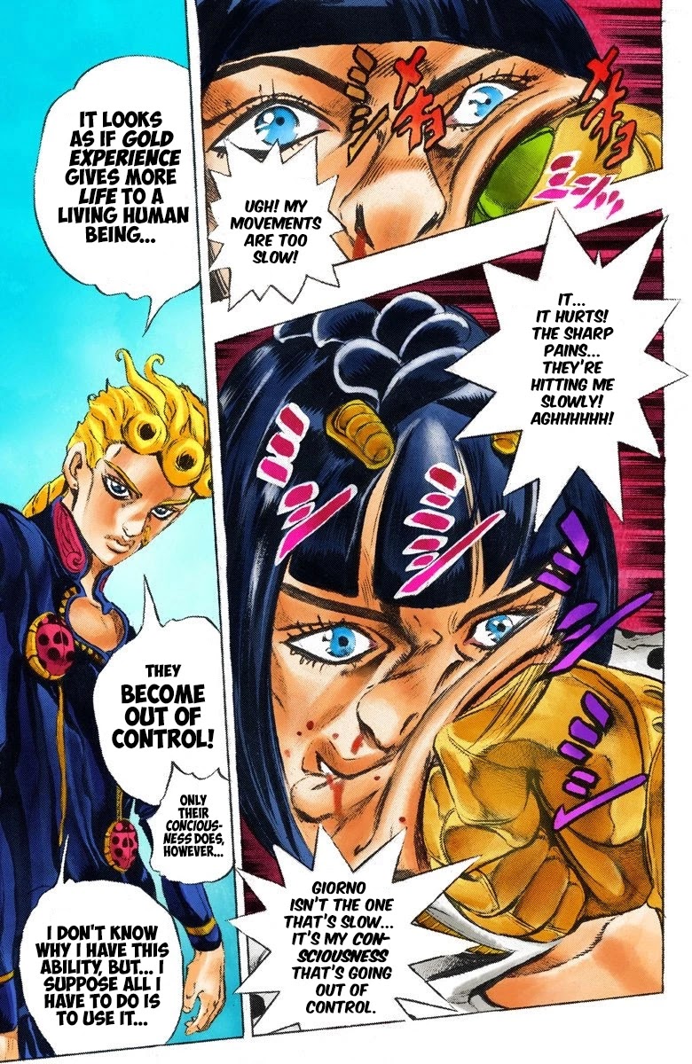 JoJo's Bizarre Adventure Part 5 - Vento Aureo (Official Colored) chapter 6 page 19