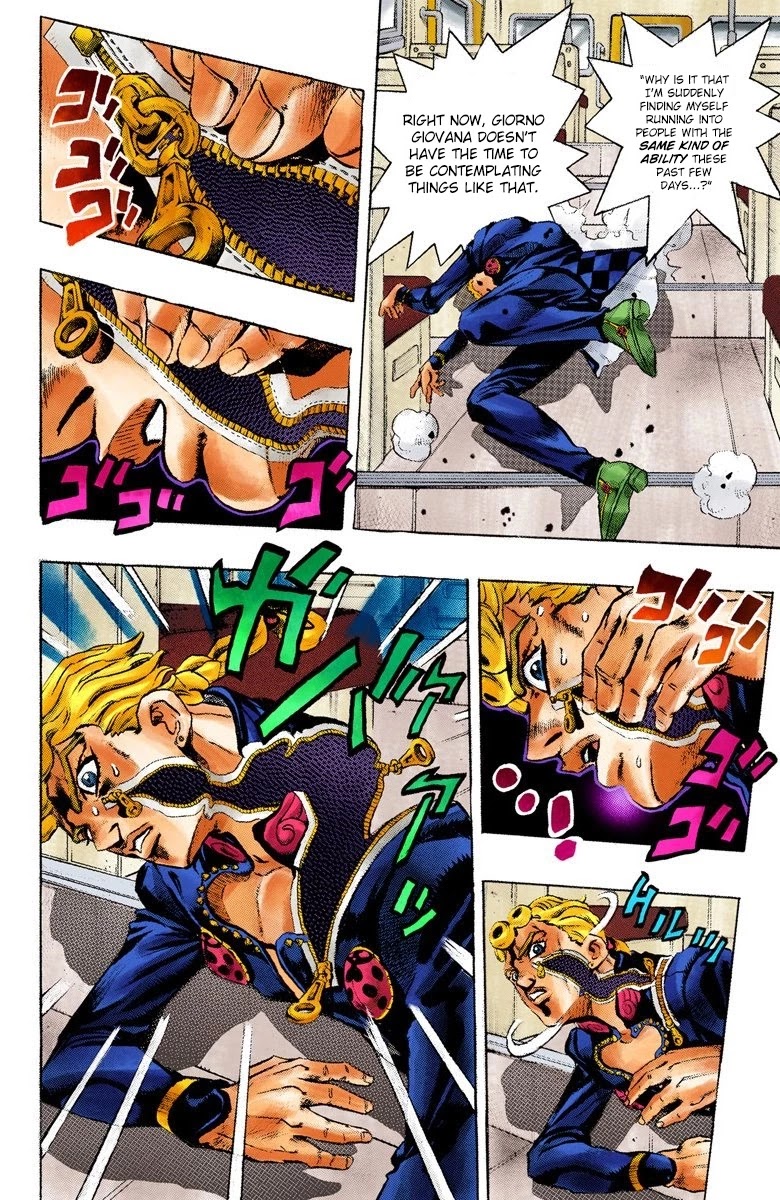 JoJo's Bizarre Adventure Part 5 - Vento Aureo (Official Colored) chapter 6 page 4