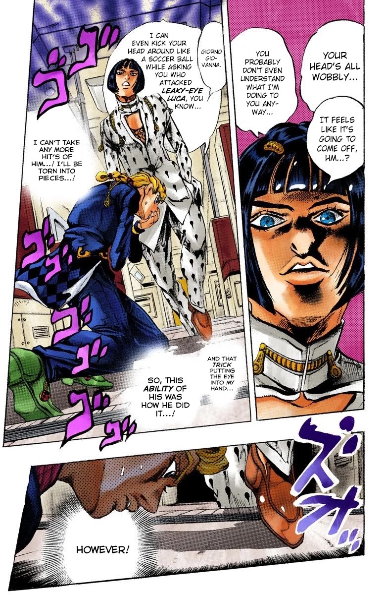 JoJo's Bizarre Adventure Part 5 - Vento Aureo (Official Colored) chapter 6 page 5