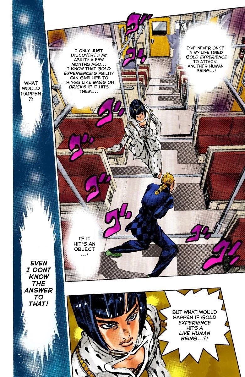 JoJo's Bizarre Adventure Part 5 - Vento Aureo (Official Colored) chapter 6 page 6