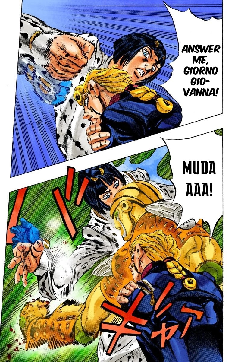 JoJo's Bizarre Adventure Part 5 - Vento Aureo (Official Colored) chapter 6 page 7