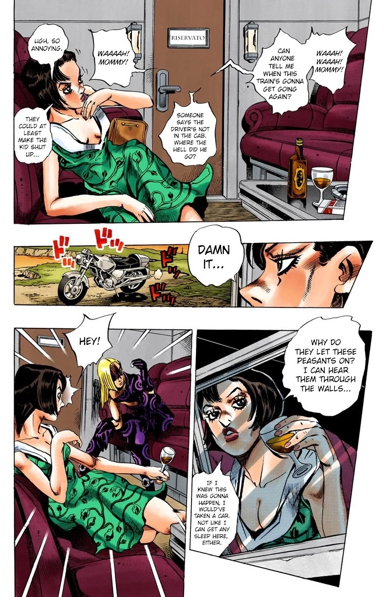 JoJo's Bizarre Adventure Part 5 - Vento Aureo (Official Colored) chapter 61 page 12