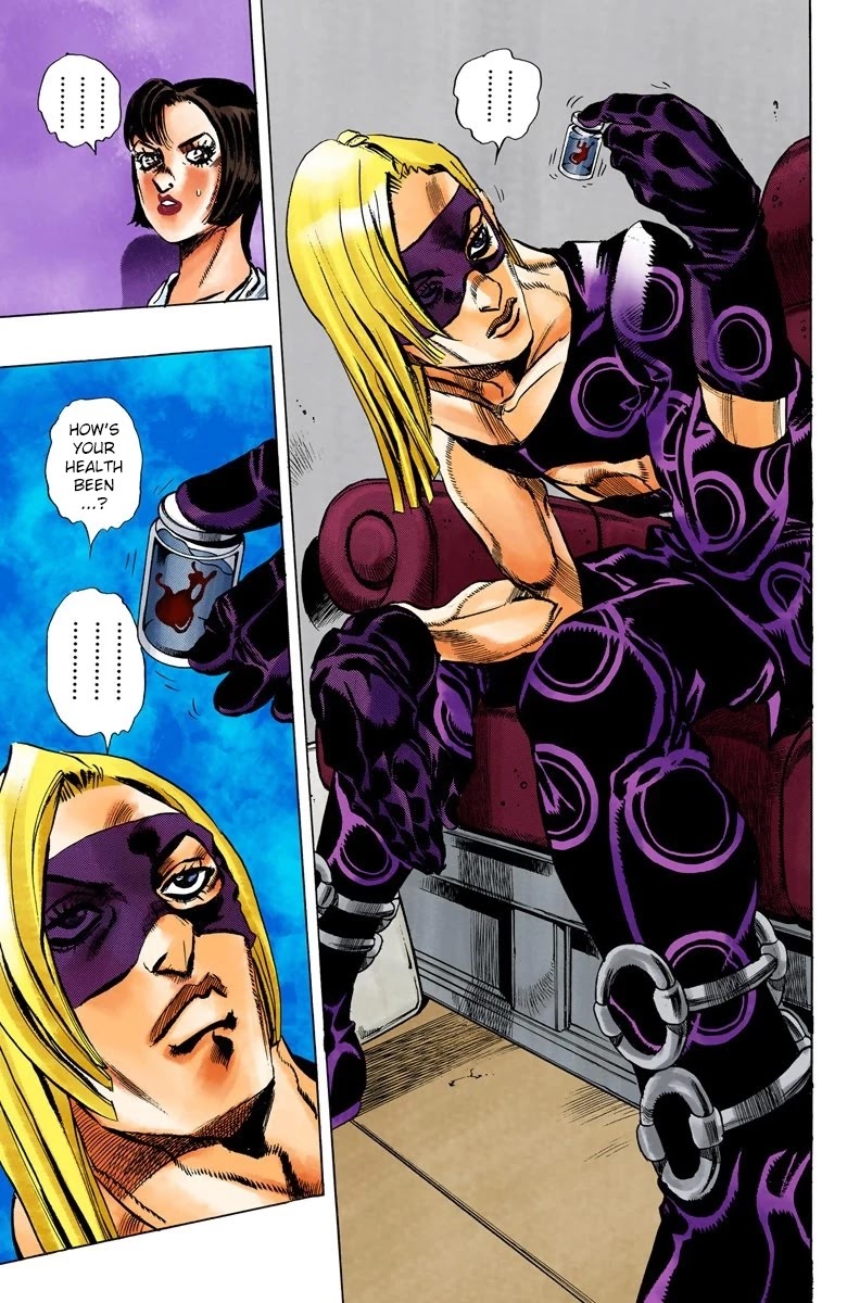 JoJo's Bizarre Adventure Part 5 - Vento Aureo (Official Colored) chapter 61 page 13