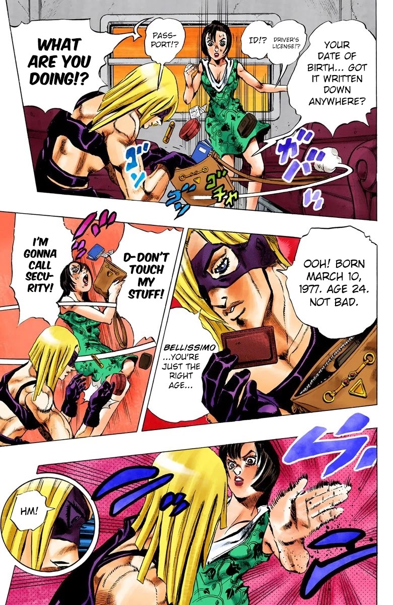 JoJo's Bizarre Adventure Part 5 - Vento Aureo (Official Colored) chapter 61 page 15