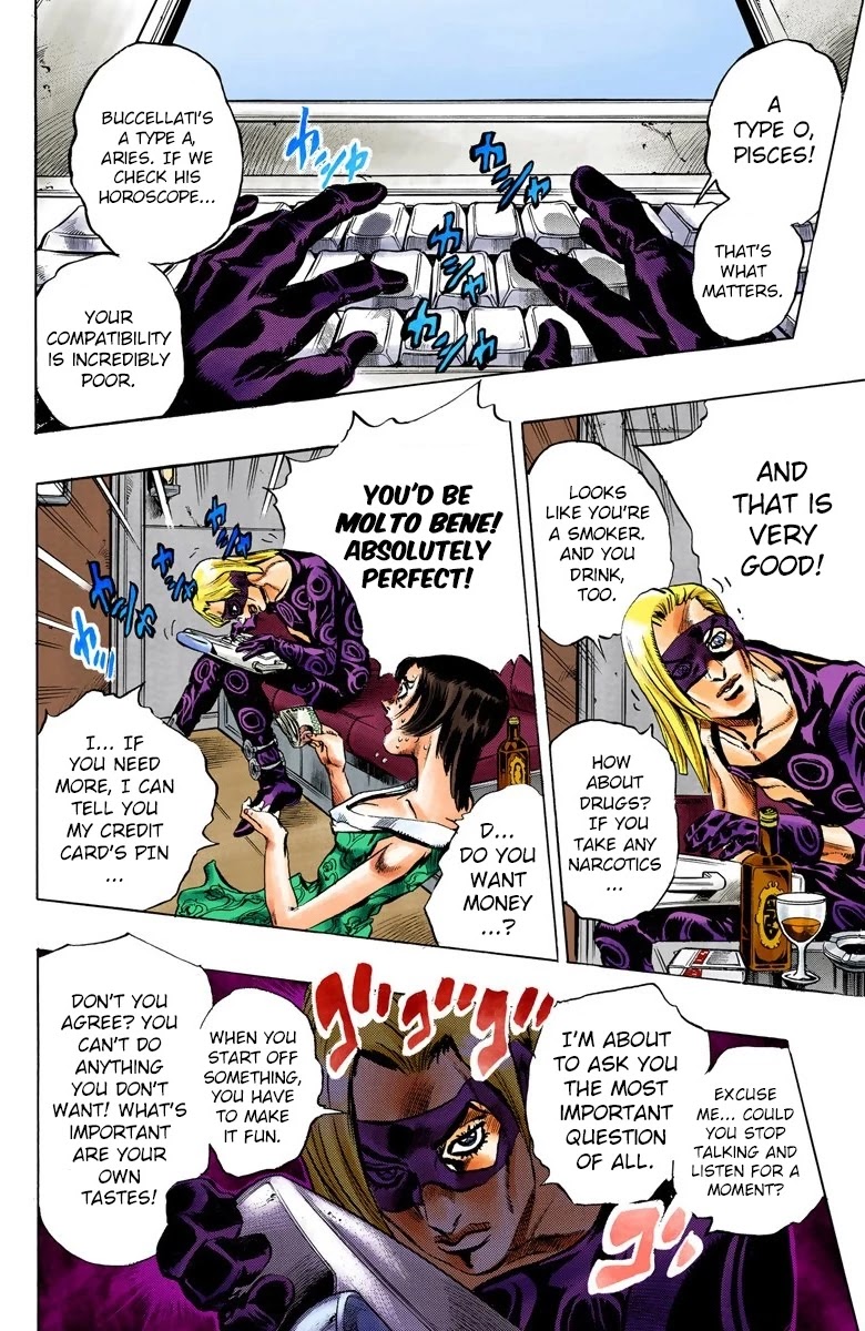 JoJo's Bizarre Adventure Part 5 - Vento Aureo (Official Colored) chapter 61 page 18