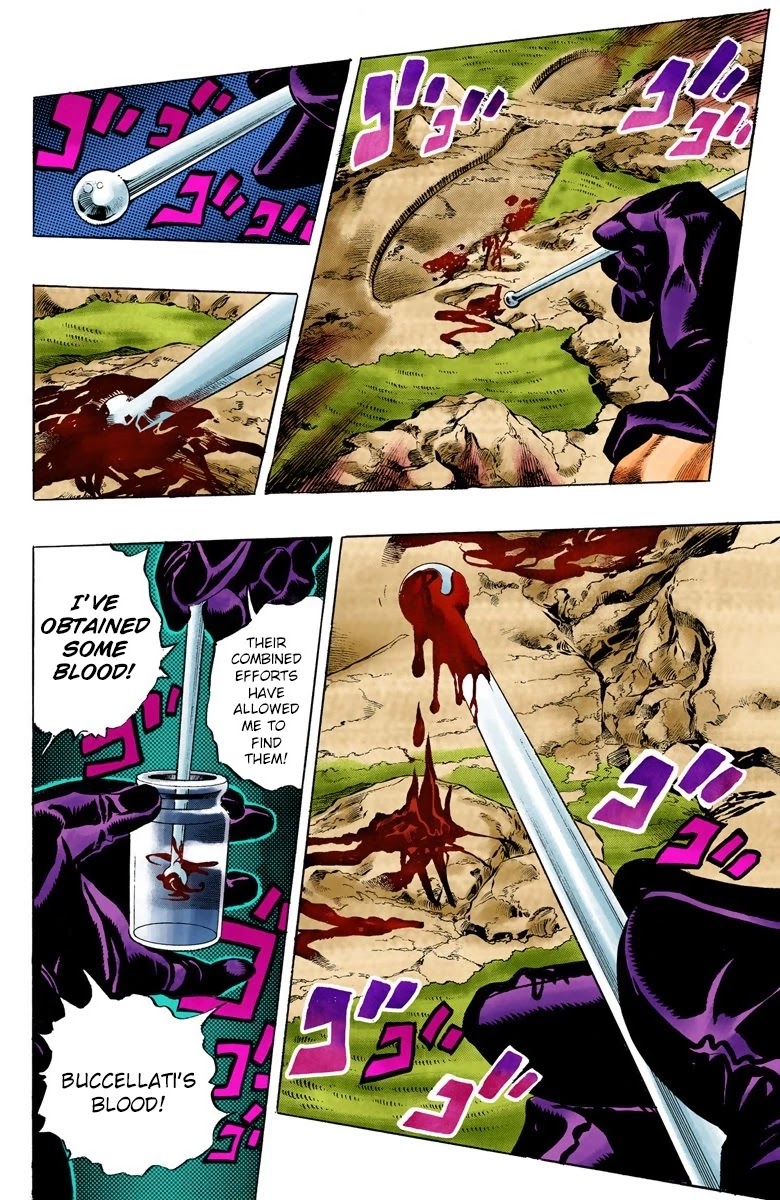 JoJo's Bizarre Adventure Part 5 - Vento Aureo (Official Colored) chapter 61 page 6