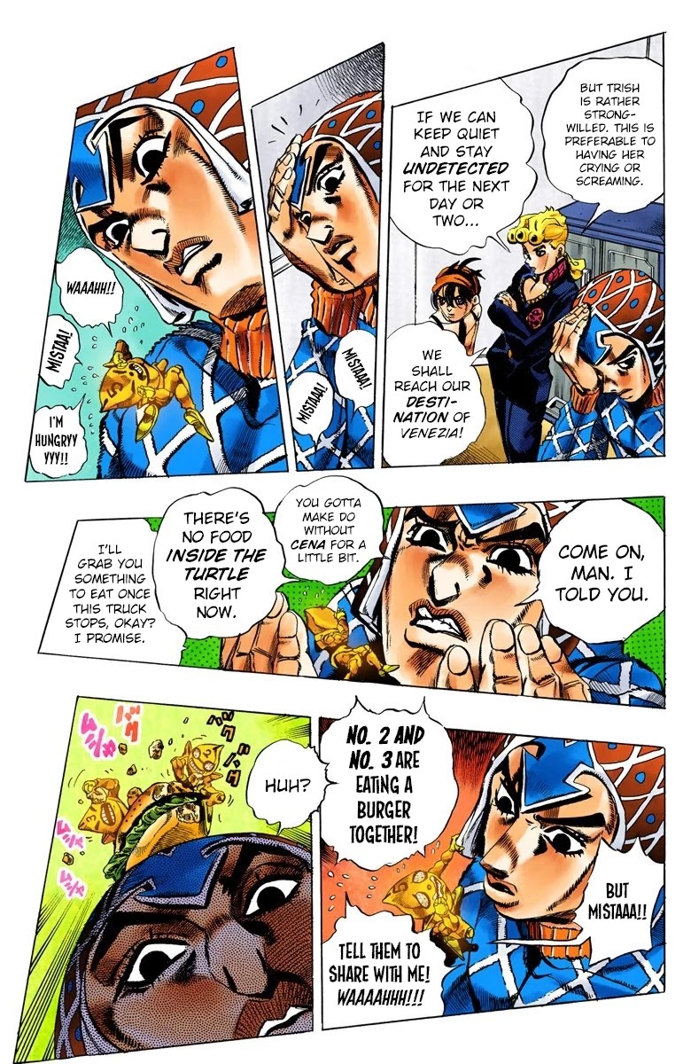 JoJo's Bizarre Adventure Part 5 - Vento Aureo (Official Colored) chapter 61 page 9