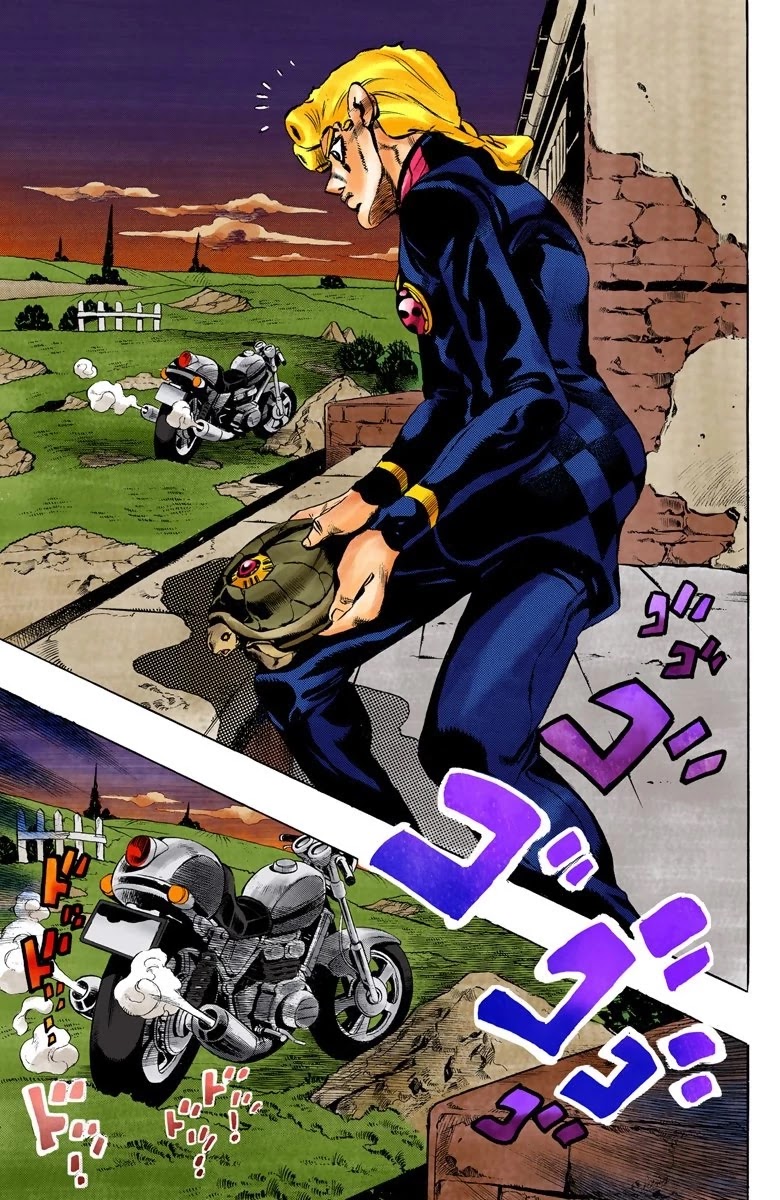 JoJo's Bizarre Adventure Part 5 - Vento Aureo (Official Colored) chapter 63 page 11