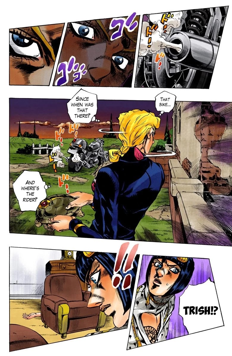 JoJo's Bizarre Adventure Part 5 - Vento Aureo (Official Colored) chapter 63 page 12