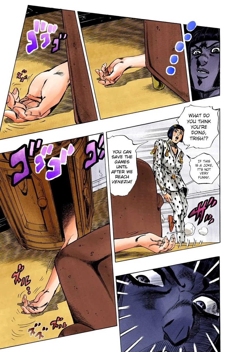 JoJo's Bizarre Adventure Part 5 - Vento Aureo (Official Colored) chapter 63 page 13