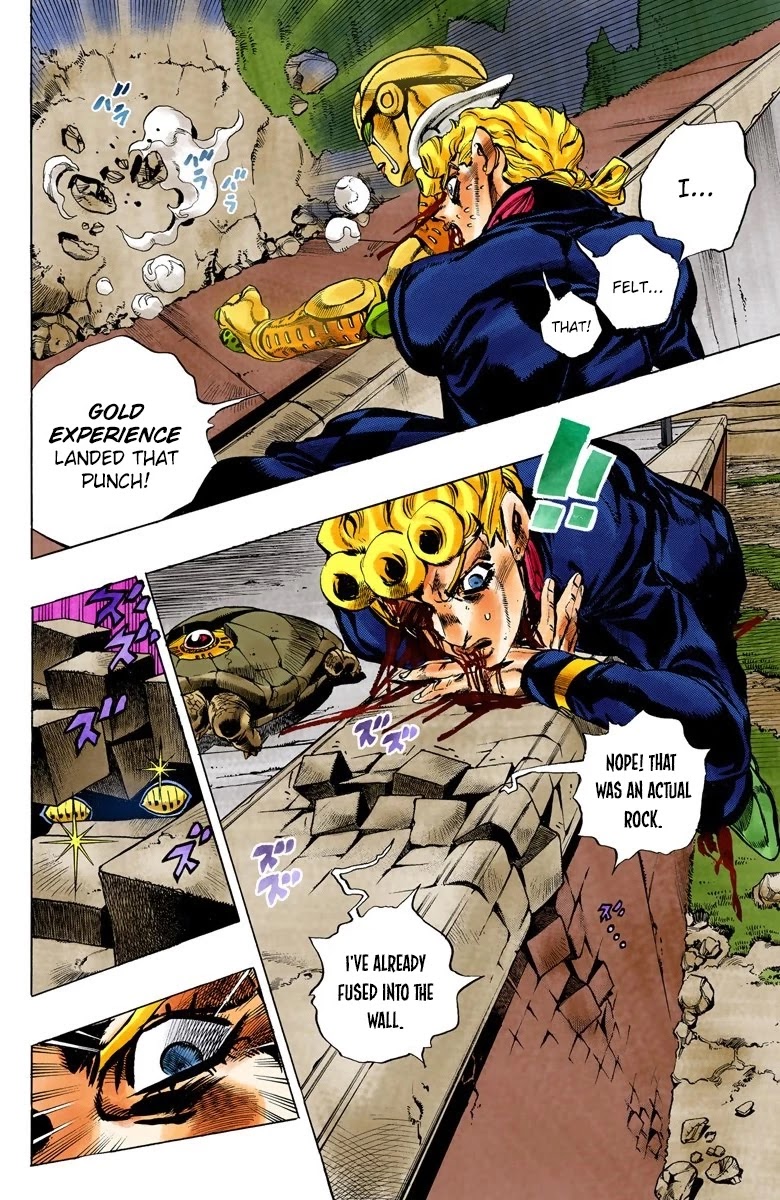 JoJo's Bizarre Adventure Part 5 - Vento Aureo (Official Colored) chapter 65 page 10