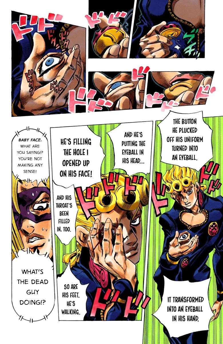 JoJo's Bizarre Adventure Part 5 - Vento Aureo (Official Colored) chapter 65 page 18