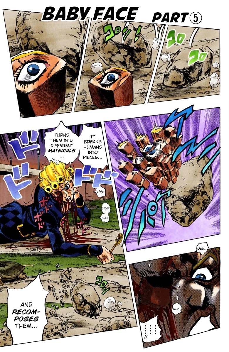 JoJo's Bizarre Adventure Part 5 - Vento Aureo (Official Colored) chapter 65 page 2