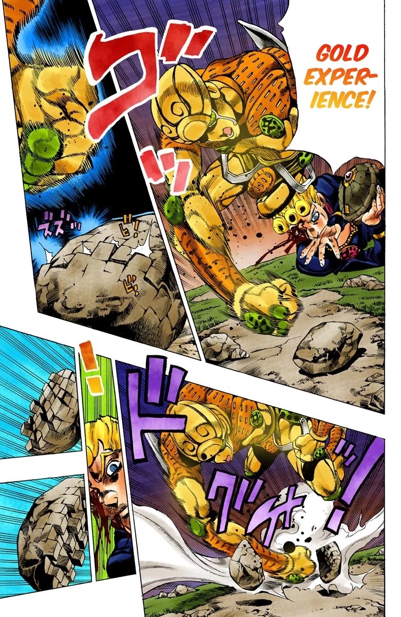 JoJo's Bizarre Adventure Part 5 - Vento Aureo (Official Colored) chapter 65 page 5