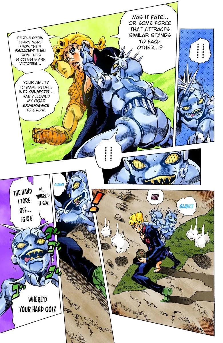 JoJo's Bizarre Adventure Part 5 - Vento Aureo (Official Colored) chapter 66 page 13