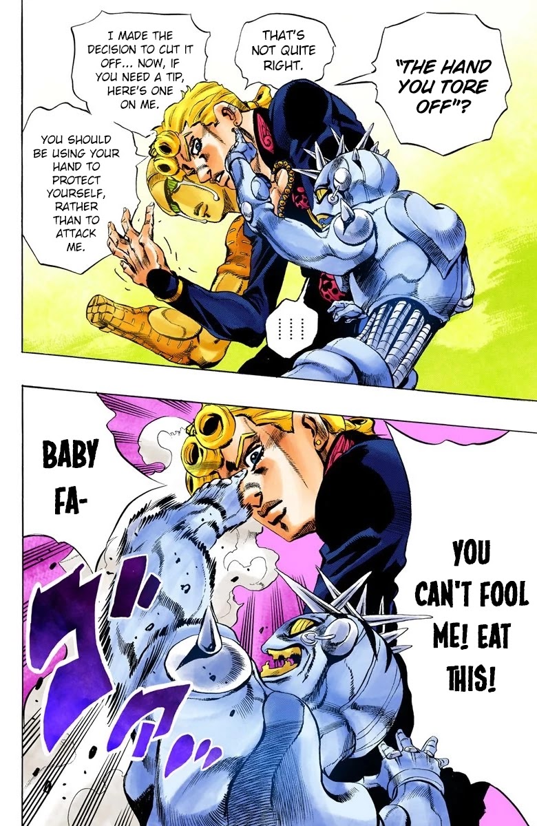 JoJo's Bizarre Adventure Part 5 - Vento Aureo (Official Colored) chapter 66 page 14