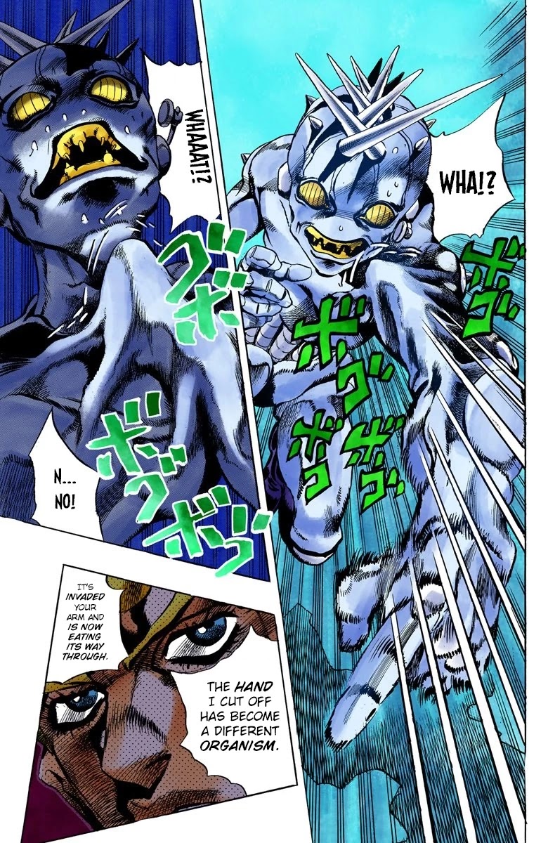 JoJo's Bizarre Adventure Part 5 - Vento Aureo (Official Colored) chapter 66 page 15